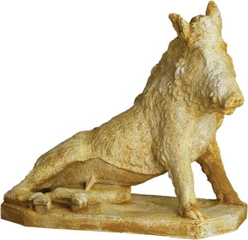 Wild Boar Garden Statue (21 - Inch)