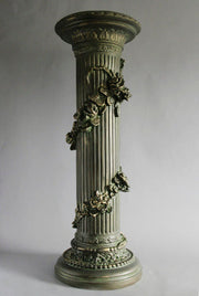 Garland English Pedestal Statue (40 - Inch) Side View