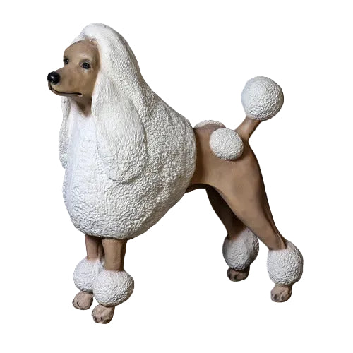 Poodle Dog Garden Statue (20 - Inch)