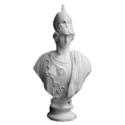 Minerva Giustinia Bust Display Decor (45 - Inch)