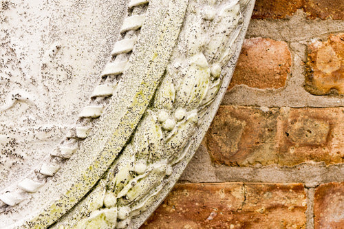 Plaque Of Flora 34 Outdoor/Indoor Statue