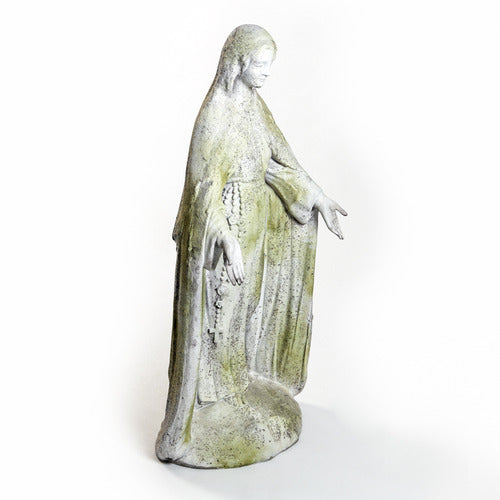 Mary Of The Rosary with Lace 4 Outdoor/Indoor Statue
