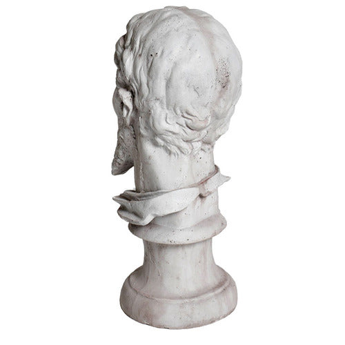 Michelangelo Bust Display Decor (18 - Inch) Side View