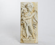 Little Boy Garden Plaque (13.0 - Inch) Angled View