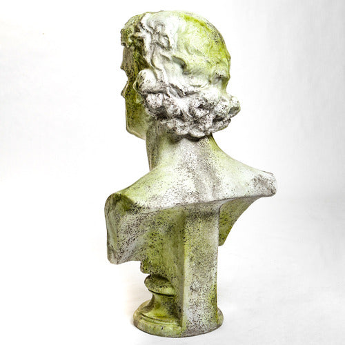 Thomas Jefferson Bust Display Decor (33 - Inch) Side View