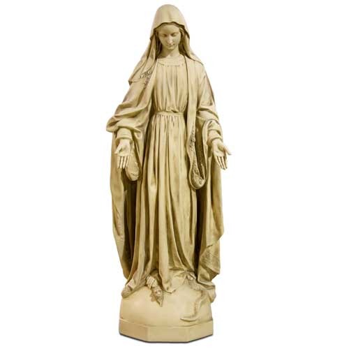 Mary Hands Out 56""H Outdoor/Indoor Statue