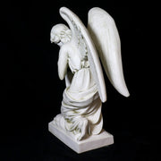 Praying Church Angel Outdoor Statue (28 - Inch) Different Angle