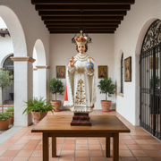 Infant of Prague Religious Statue (41 - Inch) Side Angle