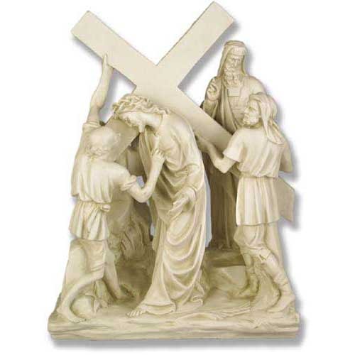 Jesus & Simon The Cyrene Station 5 Outdoor/Indoor Statue