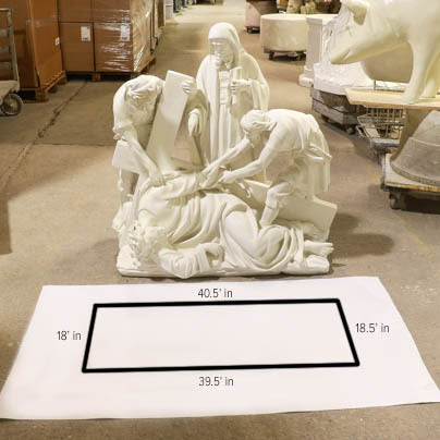 Jesus Falls The Third Time Station 9 Outdoor/Indoor Statue