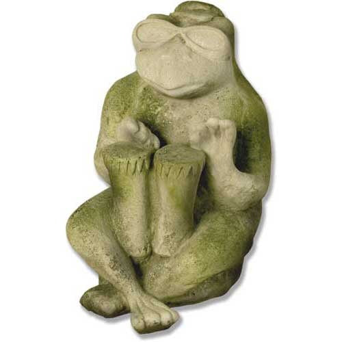 Frog Garden Statue (14 - Inch)