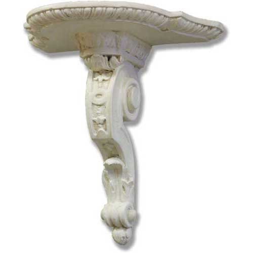 Scroll Drapery Bracket Outdoor/Indoor Statue