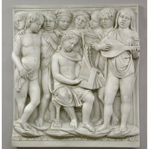 Cantoria Frieze/Instruments Outdoor/Indoor Statue