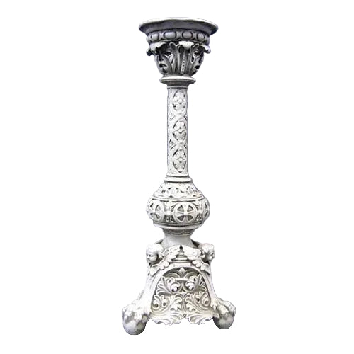 Victorian Candleholder Religious Statue (24-Inch)