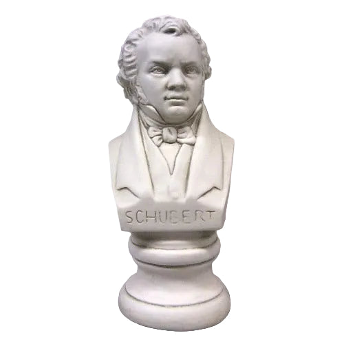 Schubert Bust Display Decor (11-Inch)