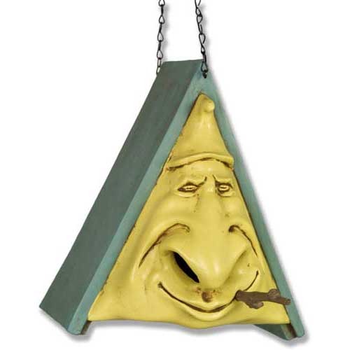 Jester Bird Garden Statue (9 - Inch)