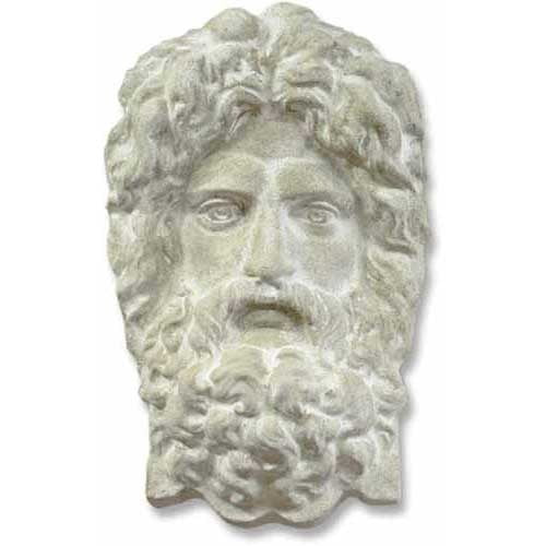 Poseidon Greek Garden Plaque (8.0 - Inch)