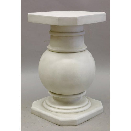 Ball Pediment Pedestal 28.5 Outdoor/Indoor Statue