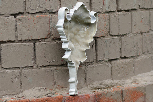 Fabio Wall Relief Statue (19 - Inch) Side Angle