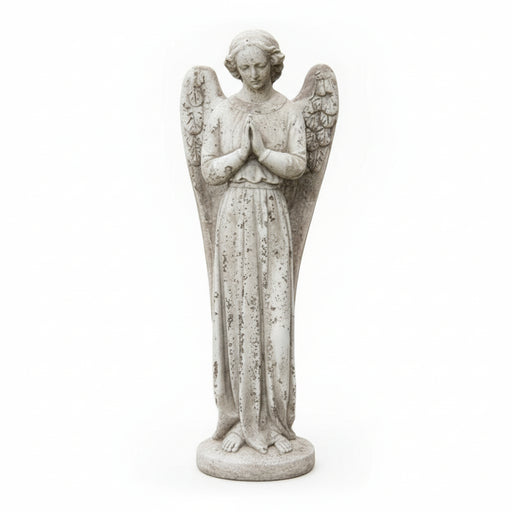 Standing Angel Outdoor Statue (21 - Inch)