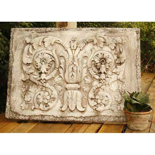 Tanzarian Garden Plaque (34.0 - Inch) Different Angle