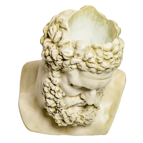 Hercules Bust Planter Outdoor/Indoor Statue