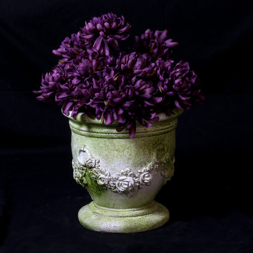 Garland & Ring Bowl Small Outdoor/Indoor Statue