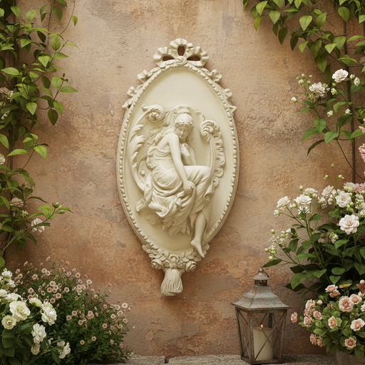 Nicolette Plaque (11.0 - Inch) Side Angle