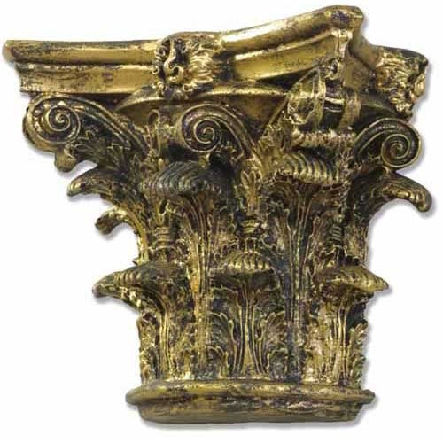 Fineline Corinthian Cap. Half Outdoor/Indoor Statue