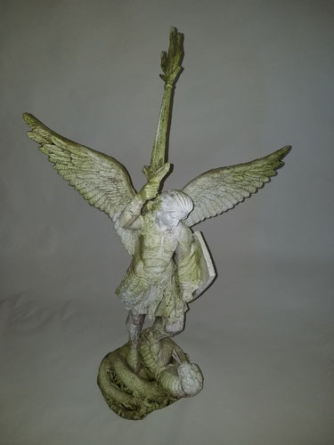 St. Michael W/Sword Fire 38 Outdoor/Indoor Statue
