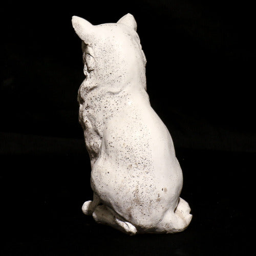 Toad Garden Statue (12 - Inch) Side View