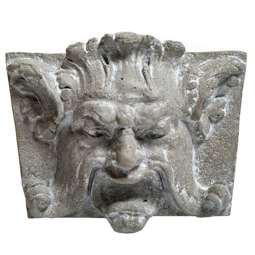 Greenman Frank Plaque 11 Outdoor/Indoor Statue