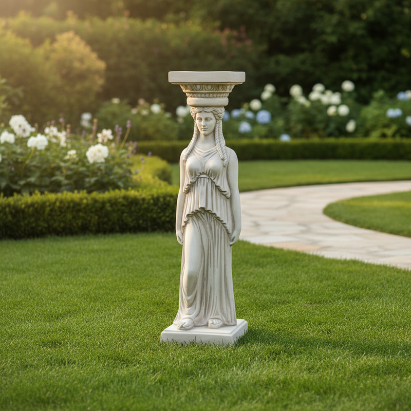 Caryatid Outdoor Statue (29-Inch)