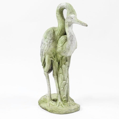 Cranes Bird Garden Statue (24 - Inch) Other Angle