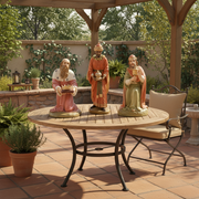 Three Kings Religious Statue (25 - Inch) Side Angle