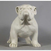 Bulldog Dog Garden Statue (17 - Inch) Different Angle