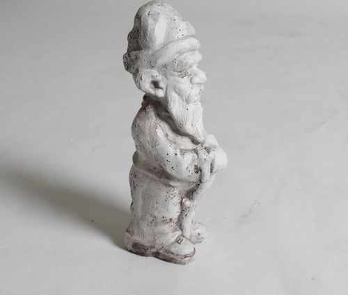 Gnome Traveler Statue (12 - Inch) Side Angle