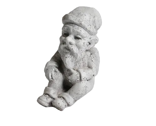 Gnome Sitting Statue (8 - Inch)