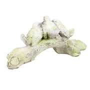 Three Birds Of A Feather Statue (9 - Inch) Side View