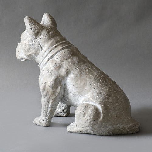 Fido Dog Garden Statue (8 - Inch) Different Angle