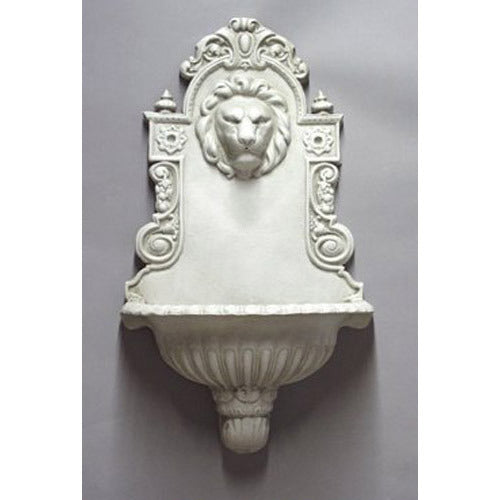 English Lion Wall Fountain  (30-Inch)