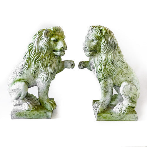 Lion Garden Statue (23 - Inch) Side View