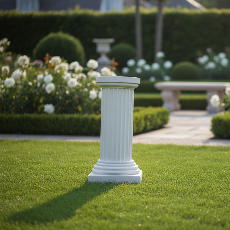 Common Column Outdoor Statue (39-Inch)