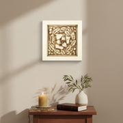 Carnation Remnant with Frame (16.0 - Inch) Side View