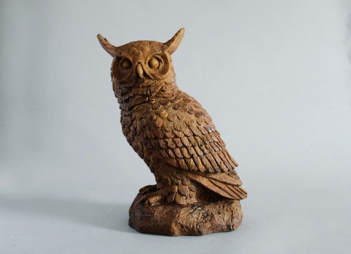 Hoot Owl Statue (Xx - Inch) Different Angle