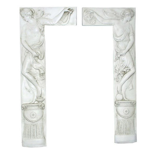 Door Panel Set L Shaped Outdoor/Indoor Statue
