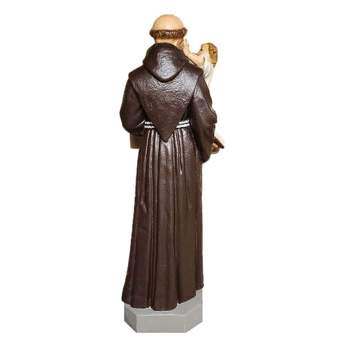 St. Anthony With Child 44""h Outdoor/Indoor Statue