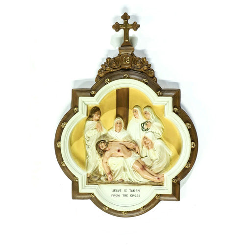 Chapel Wall Plaque Stations 1 Outdoor/Indoor Statue