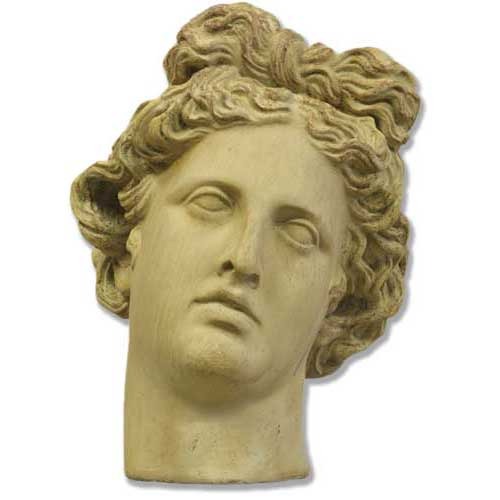 72Apollo Antiquity Head 10""H Outdoor/Indoor Statue