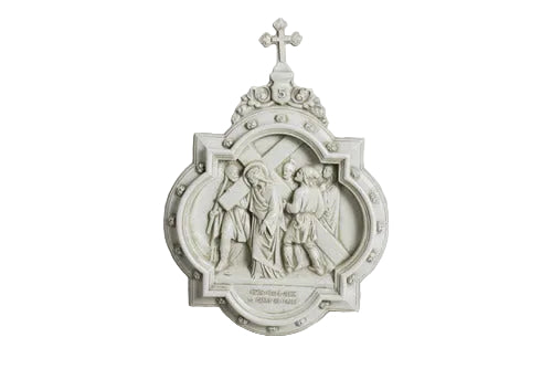 Chapel Wall Plaque Station #5 Outdoor/Indoor Statue